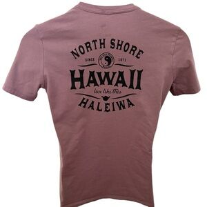 T&C Surf North Shore Haleiwa “Live Like This” Tee Shirt Women S Small